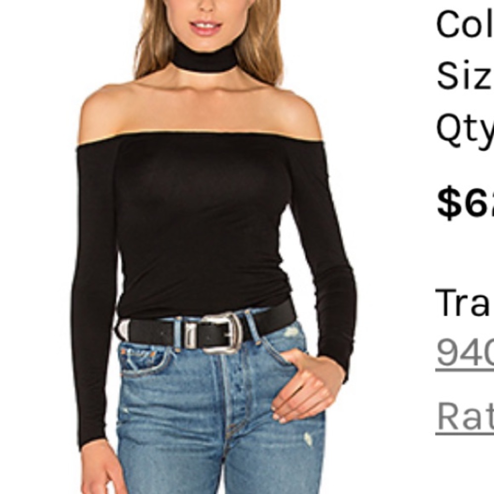 Black Choker Top